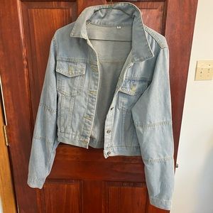 short jean jacket